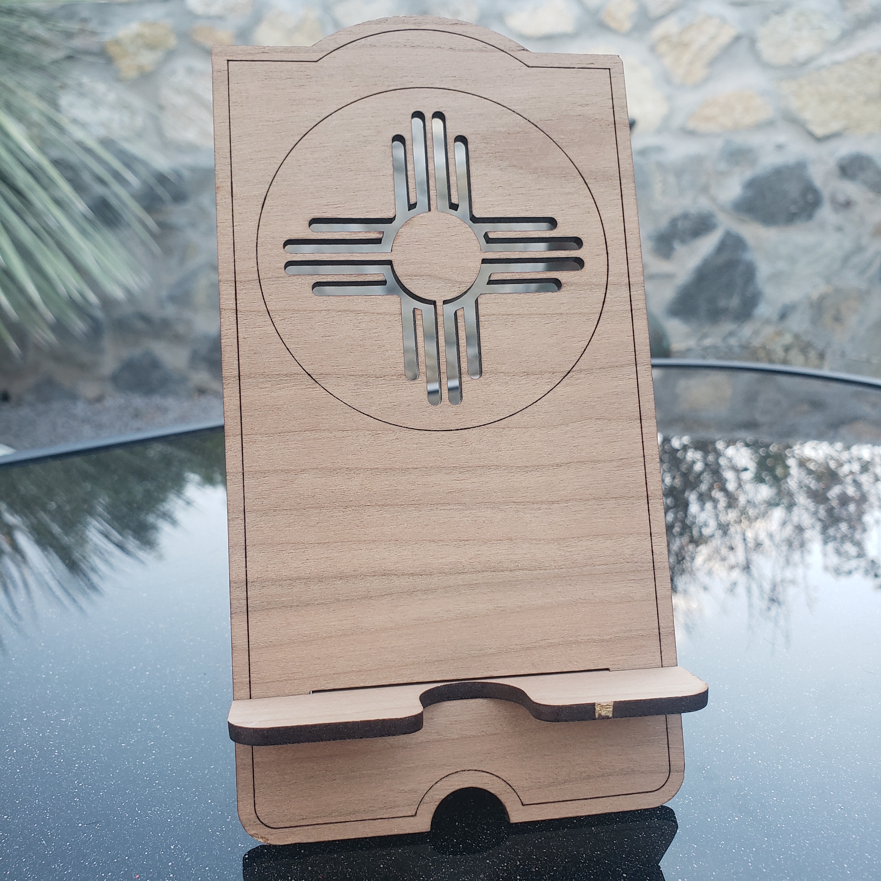 Cell Phone Wood Stands