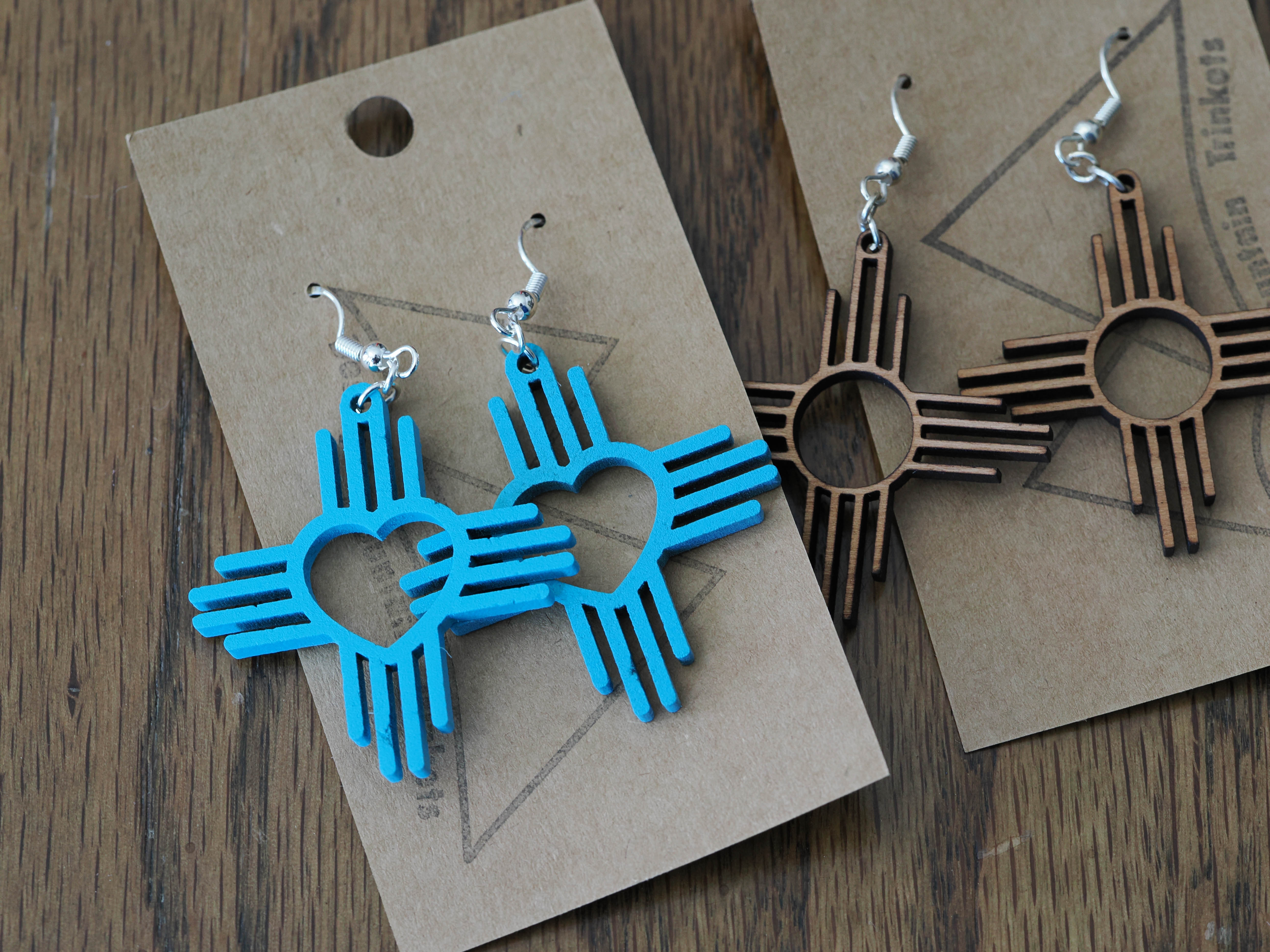 Small Zia Dangle Earring alternate