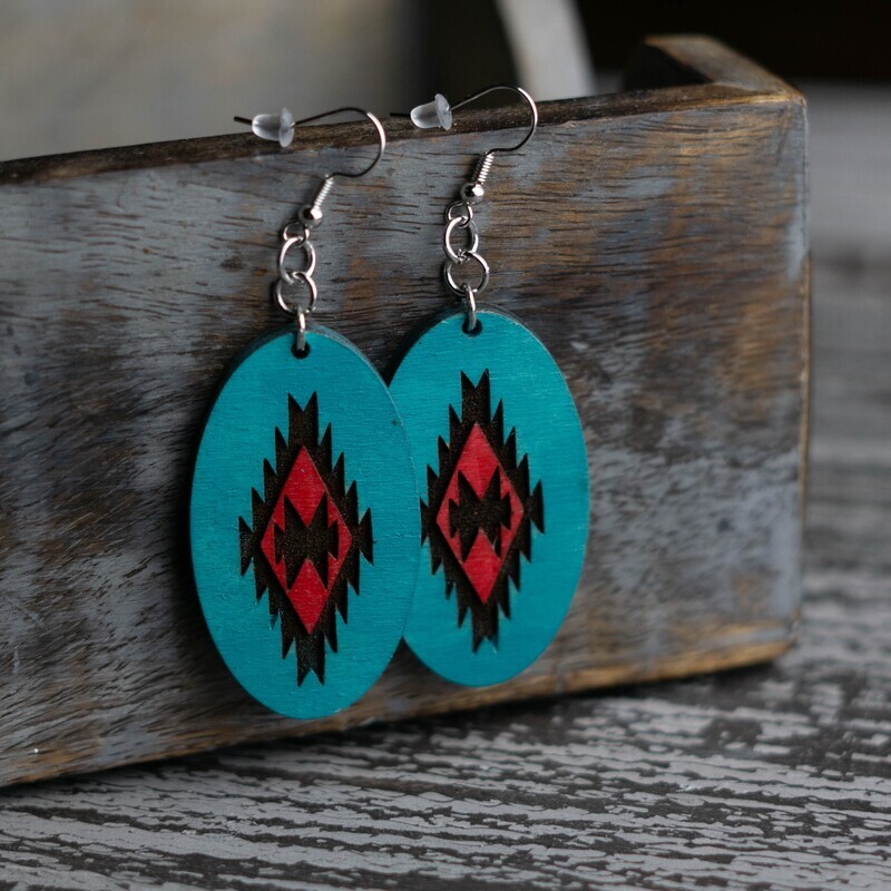 Native Diamond Dangle Earrings alternate