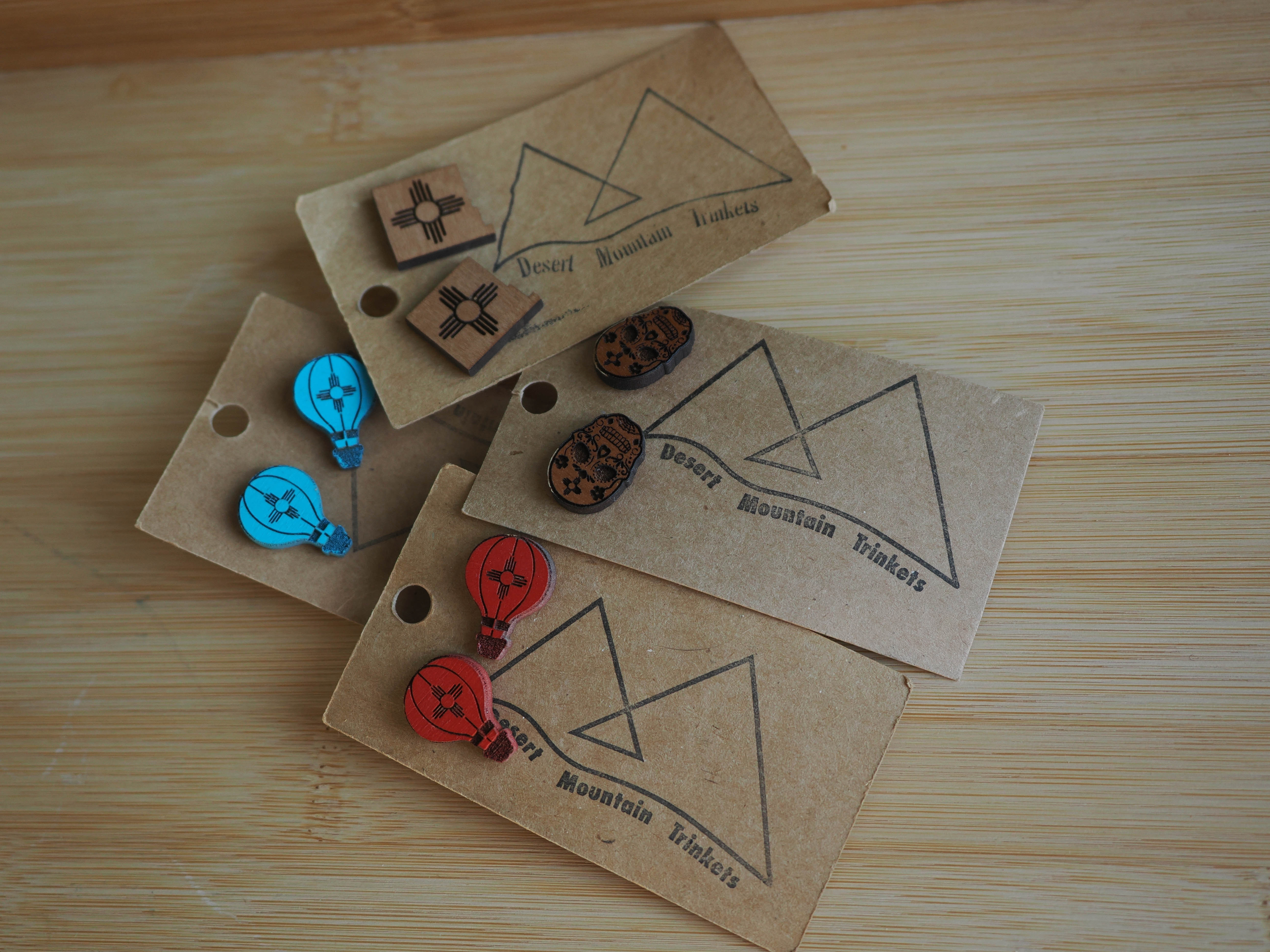 Horny Toad Studded Earrings alternate view