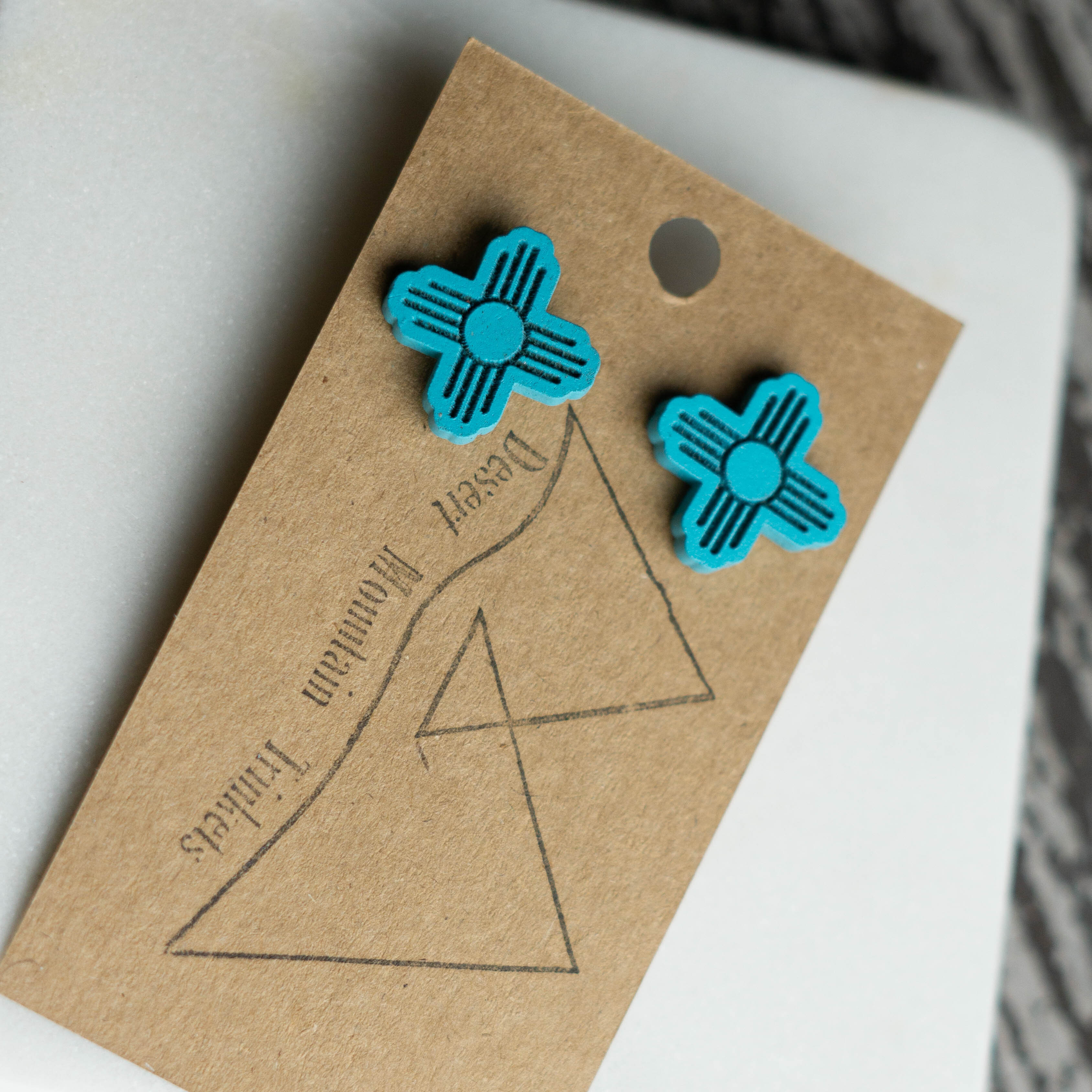 Studded Zia Earrings