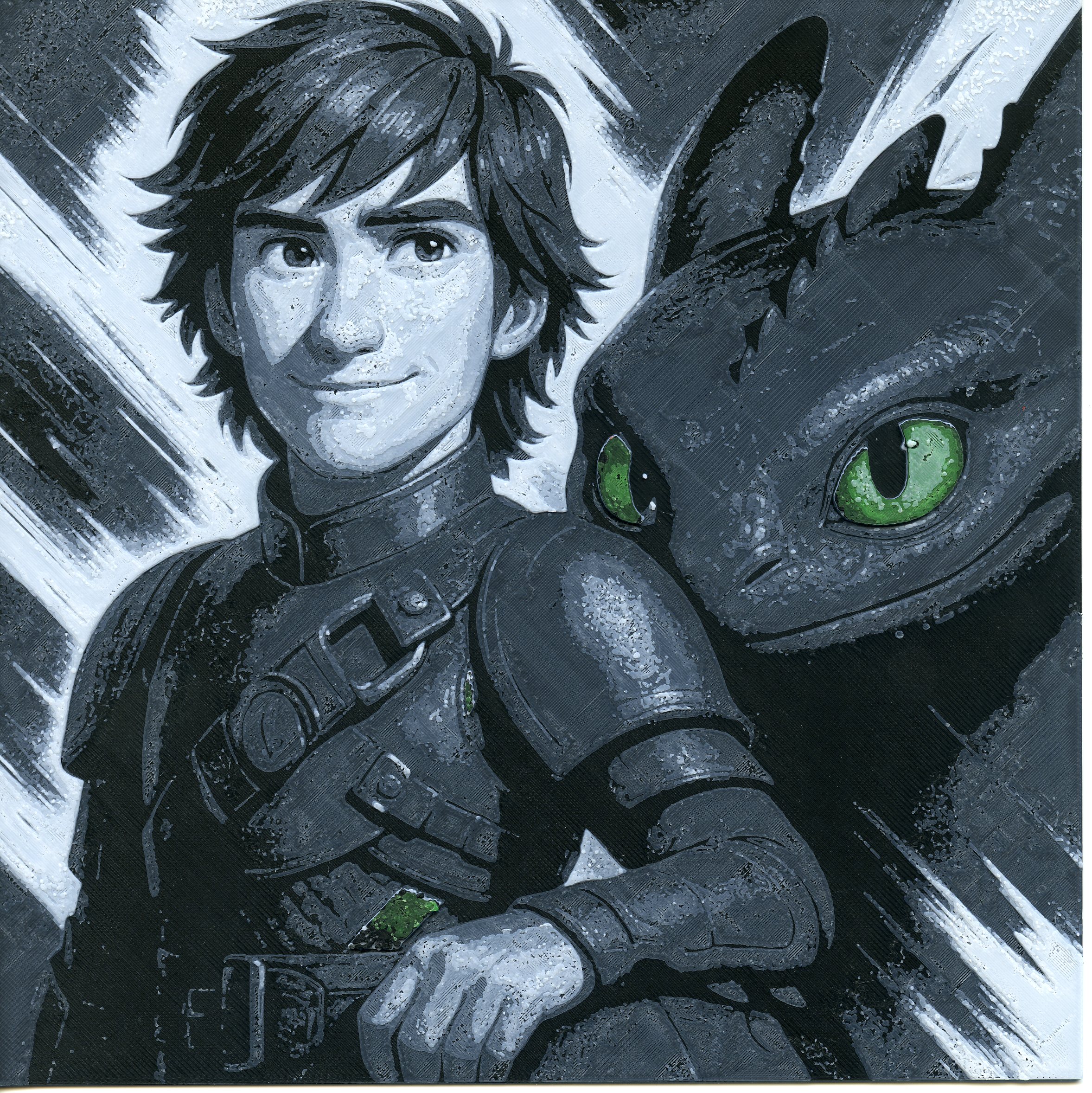 Hiccup & Toothless